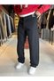 Black Stone-Washed Baggy-Fit Jeans - 3
