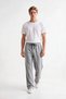 Men's 4-Piece Baggy Piped Sweatpants, Relaxed Fit - 3