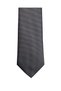 Thin Tie with a Dark Gray Pattern – 7 cm wide - 6