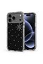 ShineGlam Luxe Black Case Compatible with the Apple iPhone 17 Pro