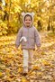 Rabbit Figured Fleece Inside Thick Winter Coat for Girls - 2