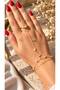 Diva Charm Elegant Teardrop-Patterned Shahmeran - 2