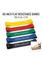 Exercise Resistance Bands and Loop Bands, Latex Stretch Training Bands for Strengthening, Fitness, Flexibility, and Rehabilitation Exercises, Multiple Colors, Sizes and Resistance Levels - 4