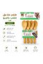 Bamboo wood spoon set, 4 pieces, 15 cm size - 2