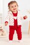 Lovely Baby Girl Outfit Set - 3