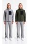 Women's Thick Outdoor Fleece-Lined Jacket with Zippered Front Pockets (2-Piece Set)