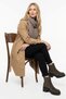 Women's Genuine Leather Heeled Casual Boots 5130 COFFEE SUEDE - 2