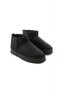 Mayge Black Suede Women's Casual Boots with Fur-Lined Construction and Thick Soles - 5
