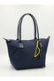 Large-Capacity, Long-Handled, Water-Resistant Fabric and Strappy Rope Charm Women's Shoulder Bag for Everyday and Sports Use (40 cm x 25 cm)