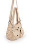 A.Krem Casual Sports Leather Women's Everyday Shoulder Bag with Long Straps, Multiple Pockets, and a Flap with Pocket Detail - 2
