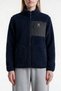 Women's Welsoft Fleece Plush Jacket, 2-Piece Set, Full-Zip, 3 Pockets, Detailed Front Panel - 3