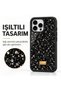 Diamora Diamond-Look Stone Case (Gray), Compatible with the Samsung Galaxy S25 FE, with Camera Protection and a Sparkling Design - 5