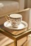 Saunders 6-Piece Porcelain Coffee Cup Set - 90 ml - 2