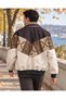 (8128) جاكيت بومبر رجالي بتصميم عتيق وياقة من الفرو - مقاس L/XL. - 6