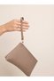 Stylish Women's Mini Clutch Bag—With Gold Accents - 2