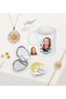 Women's Cartoon Mug, Floral Mirror, Daisy Necklace, and Bracelet Set - 7 Yen37723