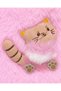 Girls' Winter Plush Beanie with Double Pom-Poms, Cat Design, Fur-Lined Interior, and Ear Flaps (Ages 1–3) - 2