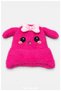 Girls' Cute Winter Beanie with Fur-Lined Design, Plush Ears, and a Bow Detail (Ages 1–3)