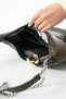 Women's Khaki Stylish Shoulder Bag with Chain Detail - Everyday Use Bag - 4