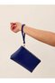 Stylish Women's Mini Clutch Bag—With Gold Accents - 3
