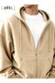 Unisex Oversized Hooded Zip-Up Tracksuit Set – Minimal Premium - 3