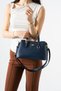 Women's Clutch Bag and Shoulder Bag with Buckled Design - 2