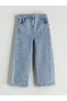 Embroidered Girls' Jean Trousers for Style Enthusiasts from Uzg Store - 2