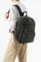 Unisex Water Resistant Crinkle Fabric Multi-Eye Laptop School and Backpack - 2