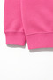 Girls' Sweatsuit Set—Unprinted, Hooded Sweatshirt with No Print, Top and Bottom Set—Casual, Comfortable Winter Set - 3