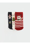 High-Quality Items from Çelebi Store: Set of 3 New Year's-Themed Baby Boy Socks - 2