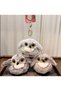 Owl Plush Toy Bag Charm Keychain, Model 8 cm - 2