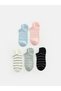 Timeless Clothing & Timeless Choices Striped Women's Sneaker Socks 5-Pack - 2