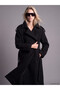 Timeless Clothing & Timeless Choices: Women's Wool Blend Cashmere Melton Coat with Belted Design