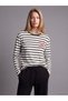 Striped 100% Cotton Women's T-Shirt for Style Seekers from Uzg Store