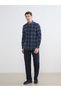 From UZG STORE: A Standard-Fit Wool Blend Men's Shirt for Style-Conscious Men - 2