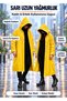 Waterproof and Windproof Raincoat with Hood and Snap-Fastened Closures - 3