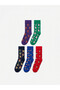 Quality Pieces from Çelebi Store Embroidered Men's Socks 5-Piece Set - 2