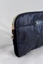 Black Bag—Clutch Bag, Handbag, Makeup Bag, 23x13 cm, with Velvet Accents, Limited Edition - 3