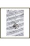 316L Stainless Steel Silver-Colored Jaguar-Style Women's Necklace with Zircon Stones BX