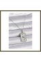 316L Stainless Steel Silver-Colored Chain Pisces Zodiac Sign Zircon Stone Women's Necklace BX