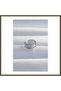 Rice-Shaped Silver-Toned Pearl and Baguette-Cut Stone Earcuff Earrings BX