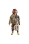Karagöz and Hacivat Printed Leather Children's Drum (Ages 1–5) - Red - 4
