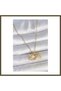 316L Steel Gold-Colored Chain Necklace with Zircon Stones, Drop-Style, Diamond-Inspired Design for Women, BX