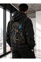 THE LAST ALPINE WARRIOR: VINTAGE-STYLE SPECIAL FABRIC SWEATSHIRT HOODIE, Oversized