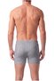 10-Pack Men's Cotton Relaxed-Fit Boxer Briefs with Wide Legs - Includes a Free Phone Holder Keychain - 4