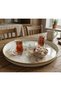 33 cm Leaf-Shaped Enamel Serving Tray—Decorative Item - 2