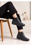 Genuine Leather, Fully Orthopedic, Heel-Supported, Custom-Made, Rubber Non-Slip Sole Women's Boots - 4