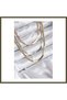 316L Stainless Steel Mixed-Color Italian Chain-Style Women's Necklace BX