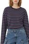 Busem Striped Round Neck Long Sleeve T-Shirt - 3