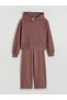 Rmz Gi̇yi̇m Farkiyla Hooded Girls' Sweatshirt and Sweatpants - 3